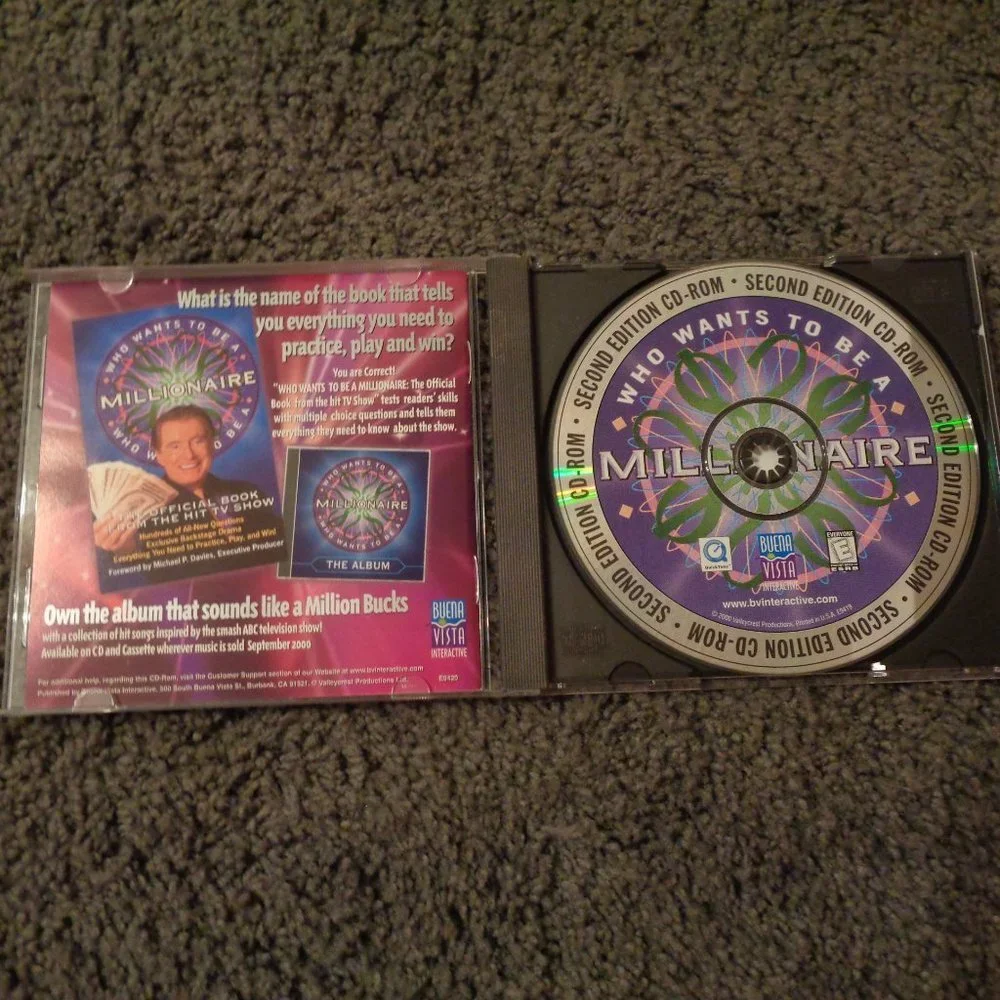 WHO Wants To Be A Millionaire CD- Rom